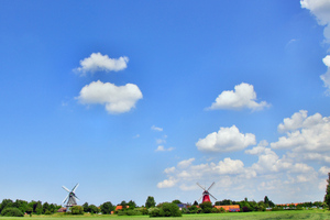 Blick auf die Mühlen